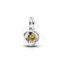 Pandora November Honey Eternity Circle Dangle Charm