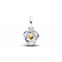 Pandora November Honey Eternity Circle Dangle Charm