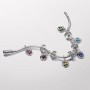Pandora September Blue Eternity Circle Dangle Charm