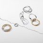 Pandora Two-tone Entwined Bands Ring Pandora Two-tone Entwined Bands Ring