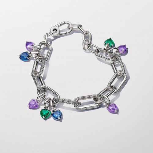 Pandora ME Purple Chakra Heart Mini Dangle Charm