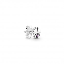Pandora My Hamsa Hand Single Stud Earring