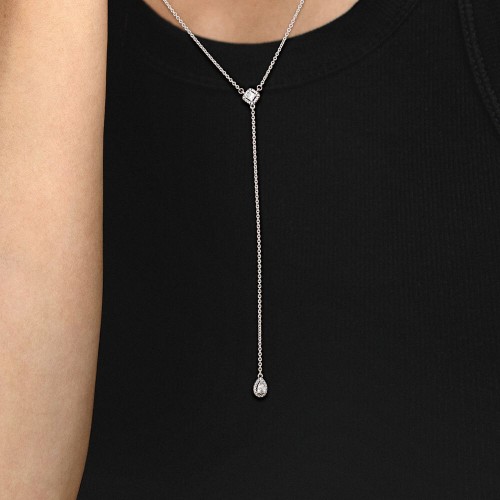 Pandora Geometric Shapes Y-Necklace Pandora Geometric Shapes Y-Necklace