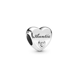 Pandora Auntie Love Heart Charm