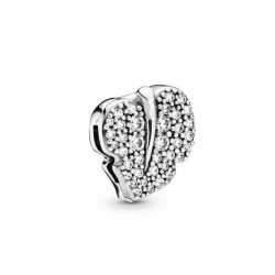 Pandora Reflexions™ Sparkling Leaf Clip Charm