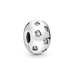 Pandora Sparkling Leaves Clip Charm