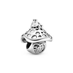 Pandora Mushroom & Frog Charm