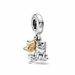 Pandora Disney Princess Tiana Frog Prince Dangle Charm