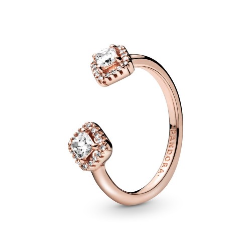 Pandora Square Sparkle Open Ring Pandora Square Sparkle Open Ring