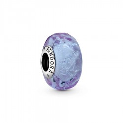 Pandora Wavy Lavender Murano Glass Charm Pandora Wavy Lavender Murano Glass Charm