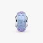 Pandora Wavy Lavender Murano Glass Charm