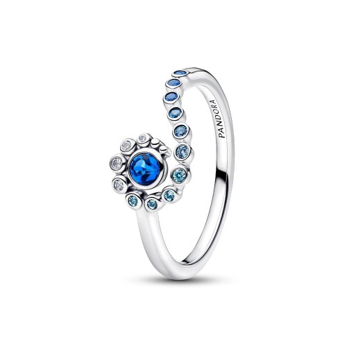 Pandora Disney Moana Ocean Wave Ring Pandora Disney Moana Ocean Wave Ring
