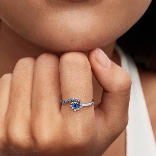 Pandora Disney Moana Ocean Wave Ring Pandora Disney Moana Ocean Wave Ring