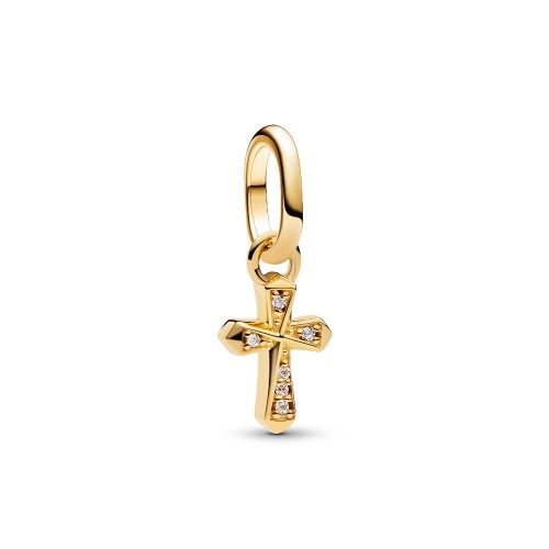 Pandora Sparkling Cross Mini Dangle Charm