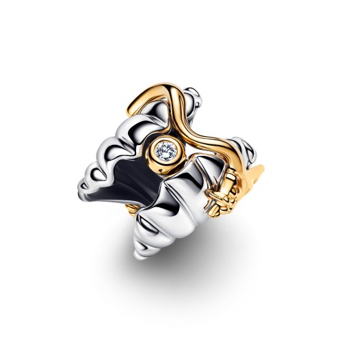 Pandora Disney Princesses Ariel Shell Lab-Grown Diamond Two-Tone Charm Pandora Disney Princesses Ariel Shell Lab-Grown Diamond Two-Tone Charm