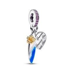 Pandora Surf Board Double Dangle Charm Pandora Surf Board Double Dangle Charm