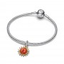 Pandora Swirling Sun Two-Tone Dangle Charm