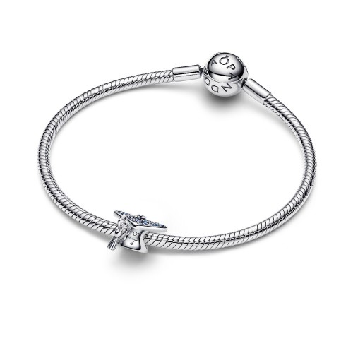 Pandora Sparkling Blue 2026 Graduation Cap Charm Pandora Sparkling Blue 2026 Graduation Cap Charm