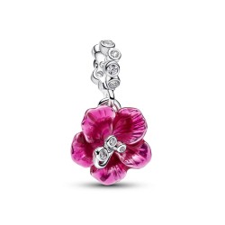 Pandora Hibiscus Dangle Charm Pandora Hibiscus Dangle Charm