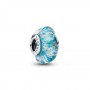 Pandora Turquoise Murano Glass & Glitter Charm Pandora Turquoise Murano Glass & Glitter Charm