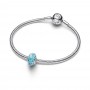 Pandora Turquoise Murano Glass & Glitter Charm Pandora Turquoise Murano Glass & Glitter Charm