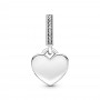 Pandora Engravable Heart Tag Dangle Charm Pandora Engravable Heart Tag Dangle Charm