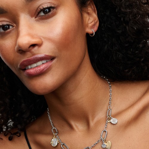 Pandora Sparkling Shell Mini Dangle Charm