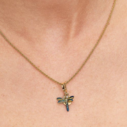 Pandora Dragonfly Double Dangle Charm Pandora Dragonfly Double Dangle Charm