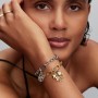 Pandora White Lucky Clover Dangle Charm Pandora White Lucky Clover Dangle Charm