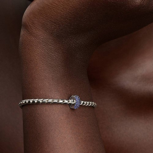 Pandora Royal Blue Stone Clip Charm Pandora Royal Blue Stone Clip Charm