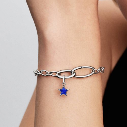 Pandora Blue Star Mini Dangle Charm Pandora Blue Star Mini Dangle Charm