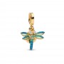 Pandora Dragonfly Double Dangle Charm Pandora Dragonfly Double Dangle Charm