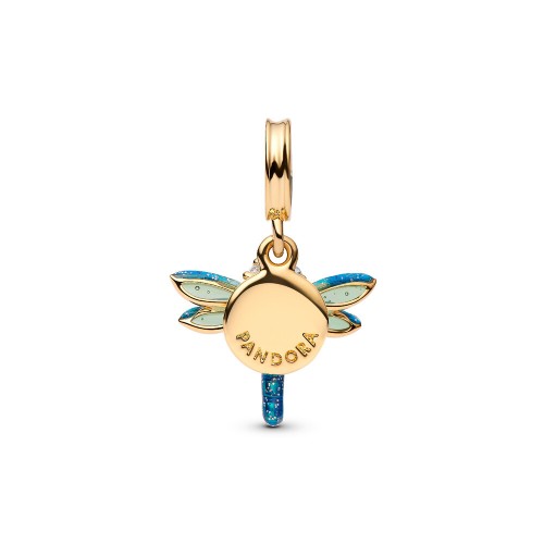 Pandora Dragonfly Double Dangle Charm Pandora Dragonfly Double Dangle Charm