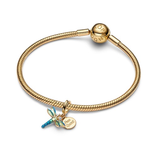 Pandora Dragonfly Double Dangle Charm Pandora Dragonfly Double Dangle Charm