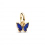 Pandora Blue Butterfly Mini Dangle Charm Pandora Blue Butterfly Mini Dangle Charm