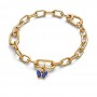 Pandora Blue Butterfly Mini Dangle Charm Pandora Blue Butterfly Mini Dangle Charm