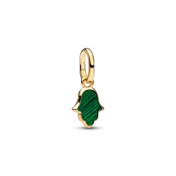 Pandora Green Hamsa Hand Mini Dangle Charm Pandora Green Hamsa Hand Mini Dangle Charm