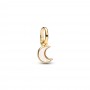 Pandora White Crescent Moon Mini Dangle Charm Pandora White Crescent Moon Mini Dangle Charm