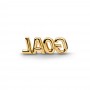 Pandora Goal Script Charm Pandora Goal Script Charm