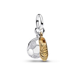 Pandora Soccer Shoe Double Dangle Charm Pandora Soccer Shoe Double Dangle Charm