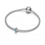 Pandora Ice Blue Stone Spacer Charm