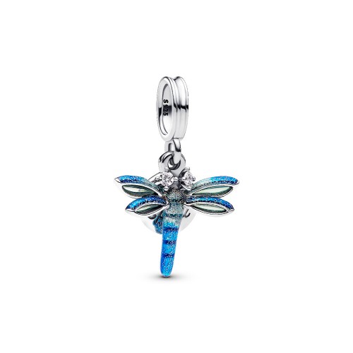 Pandora Dragonfly Double Dangle Charm Pandora Dragonfly Double Dangle Charm