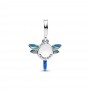 Pandora Dragonfly Double Dangle Charm Pandora Dragonfly Double Dangle Charm