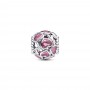 Pandora Pink Openwork Hearts Mom Charm