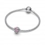 Pandora Pink Openwork Hearts Mom Charm