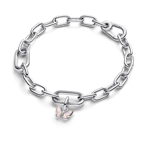 Pandora Pink Butterfly Mini Dangle Charm Pandora Pink Butterfly Mini Dangle Charm