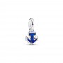 Pandora Blue Anchor Mini Dangle Charm