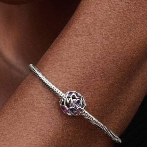 Pandora Openwork Hearts Mom Charm Pandora Openwork Hearts Mom Charm