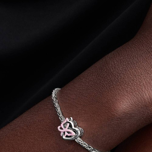 Pandora Entwined Heart & Butterfly Charm