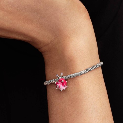 Pandora Pink Snail Charm